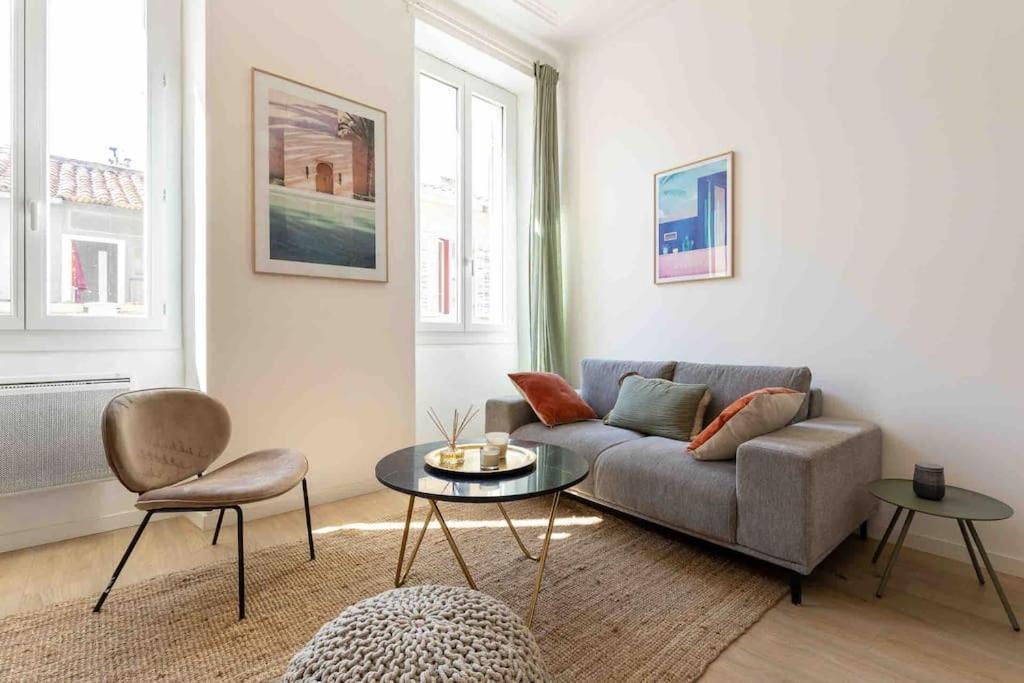 Appart Cosy A 1' Du Cours Julien Marsilia Exterior foto